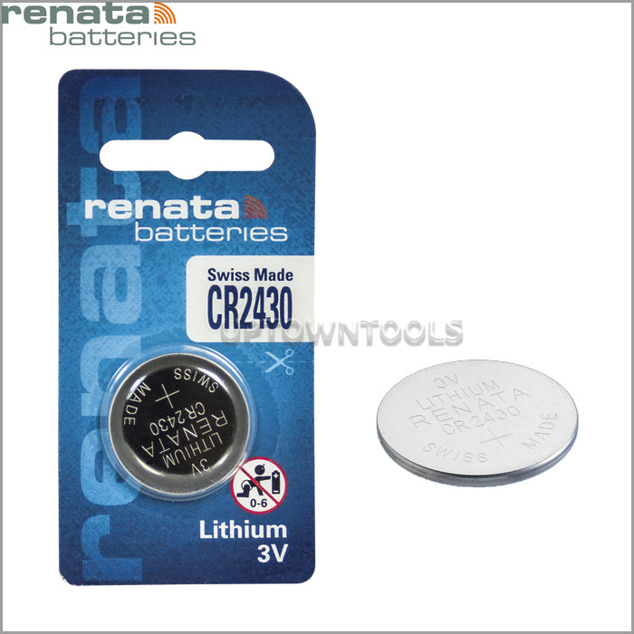  Renata CR2430 - Baterías de litio (3 V, 5 unidades