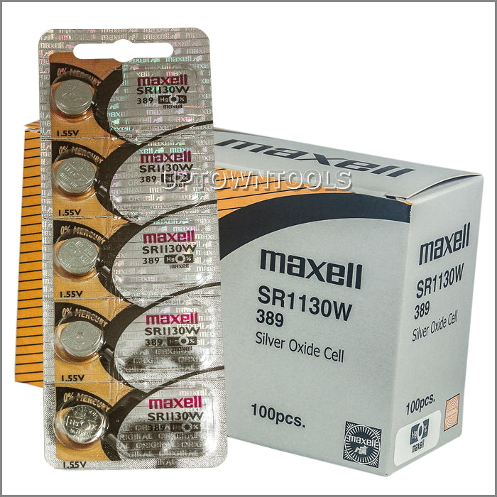 Maxell Battery / SR1130W Silver Oxide Button Cell Battery – uptowntools
