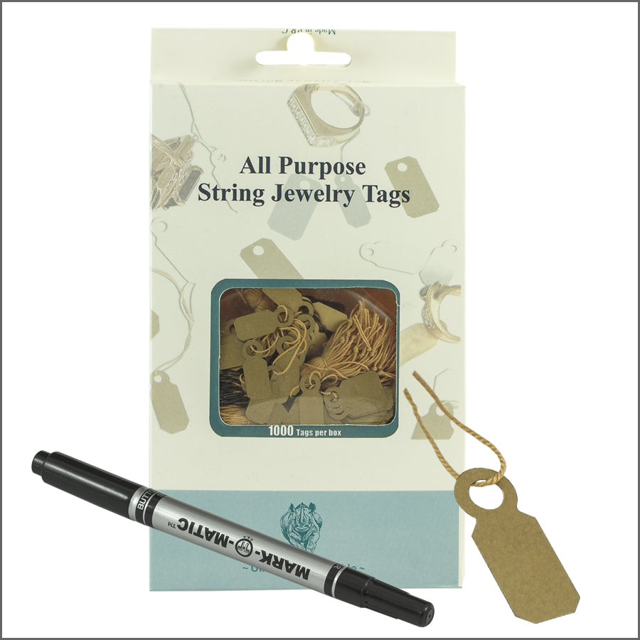 JEWELRY STRING TAGS