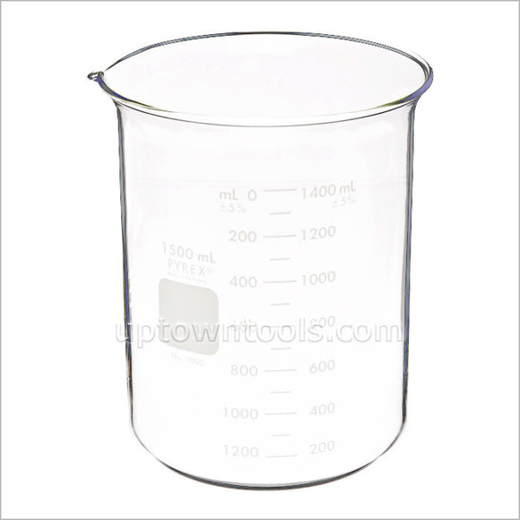 1000 ml PYREX Beaker  Low Form, Professional, from Home Science Tools