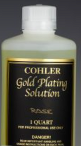 Plating Solution - Jewelry Plating, Gold Gold Plating Solution